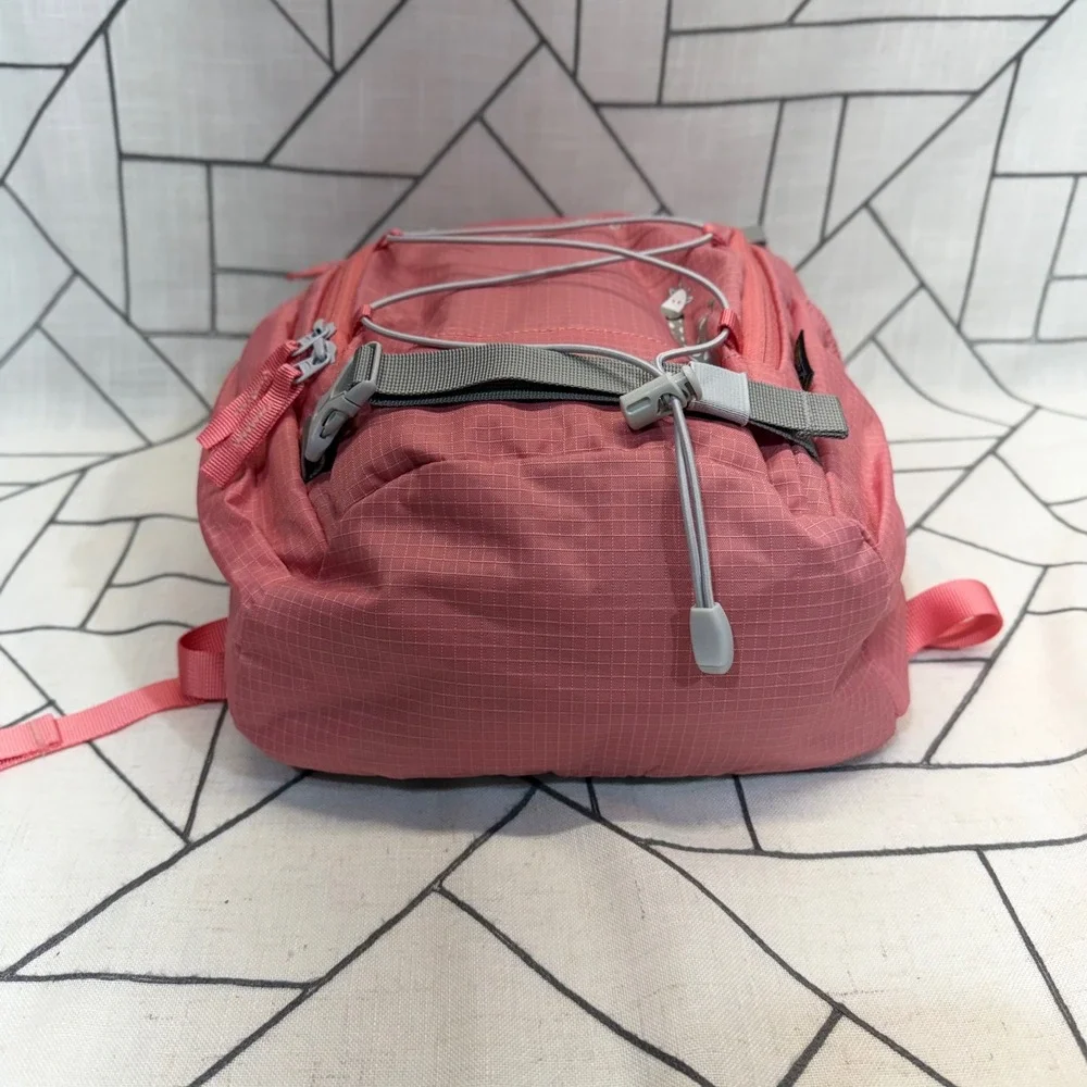 Mountaintop Backpack Kids Pink Giraffe Ripstop Outdoor School Bag